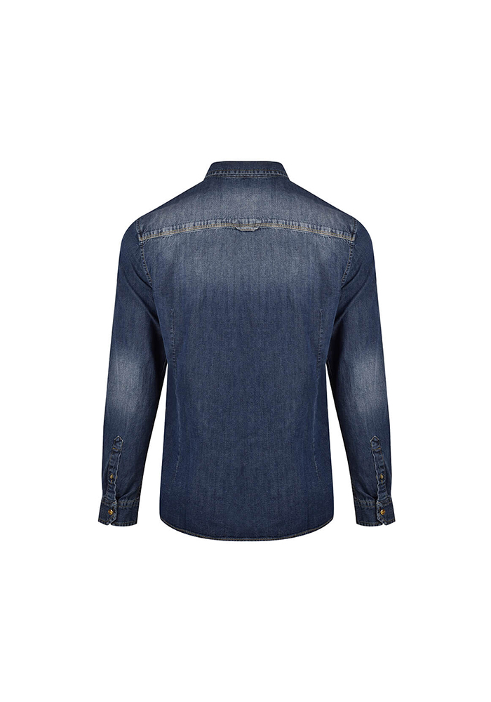 پیراهن جین دو جیب دار