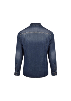 پیراهن جین دو جیب دار