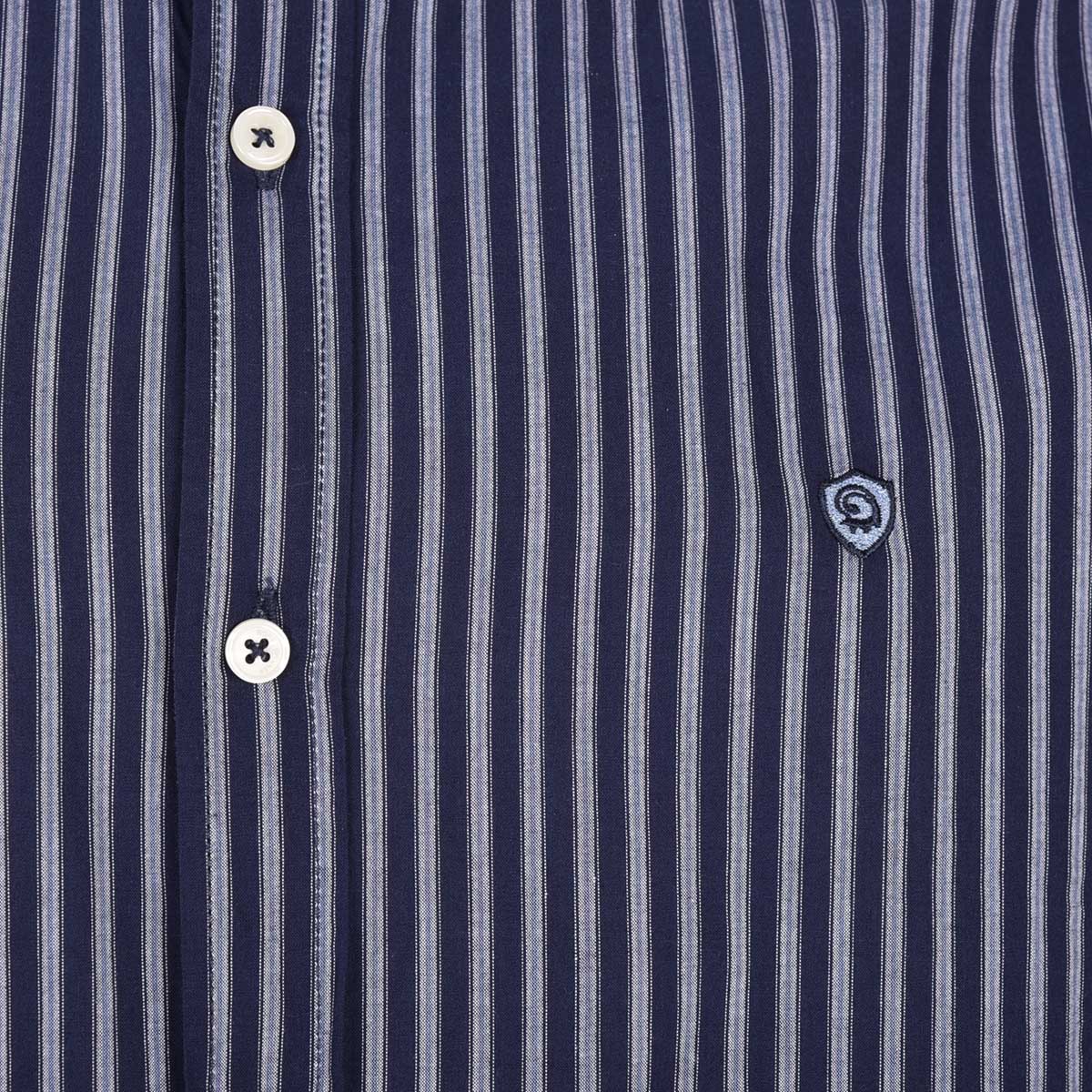 پیراهن راه راه آستین بلند رگولار فیت