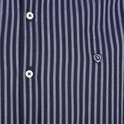 پیراهن راه راه آستین بلند رگولار فیت