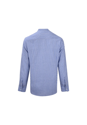 پیراهن راه راه یقه فرنچ regular fit