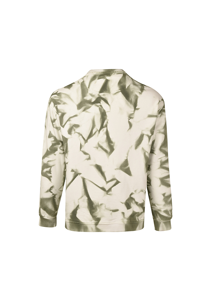 آستن بلند یقه گرد مردانه رنگرزی