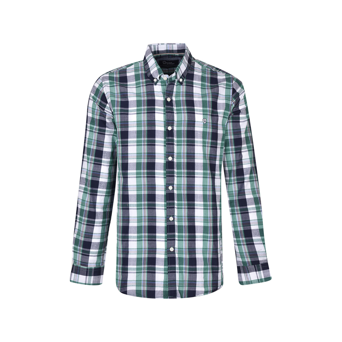 پیراهن چهارخونه آستین بلند رگولار فیت