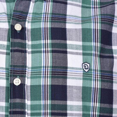 پیراهن چهارخونه آستین بلند رگولار فیت