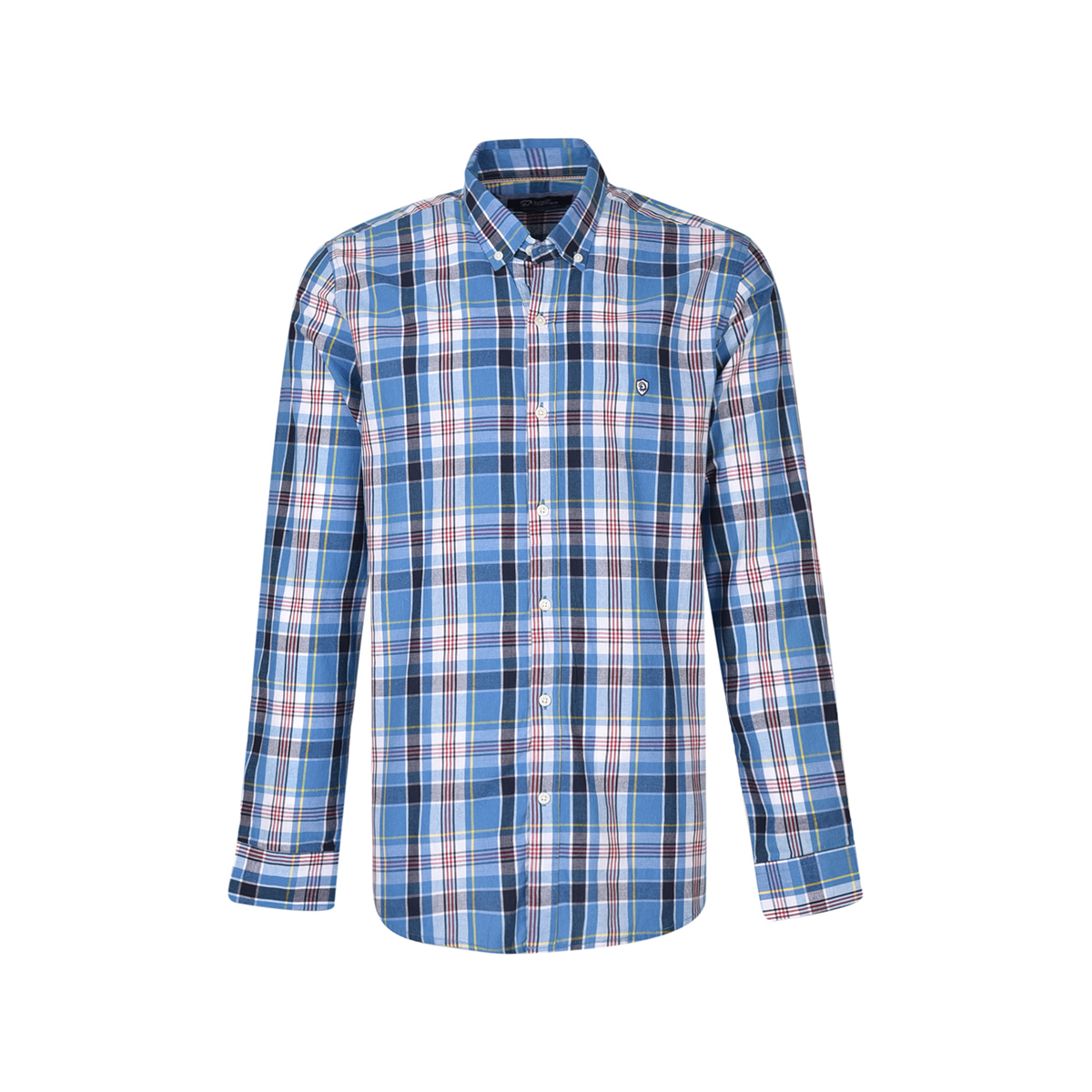 پیراهن چهارخونه آستین بلند رگولار فیت