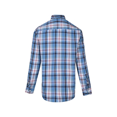 پیراهن چهارخونه آستین بلند رگولار فیت