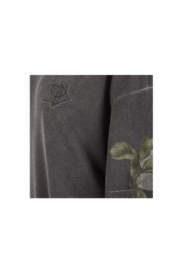 دورس زنانه آستین چاپ دار رنگرزی