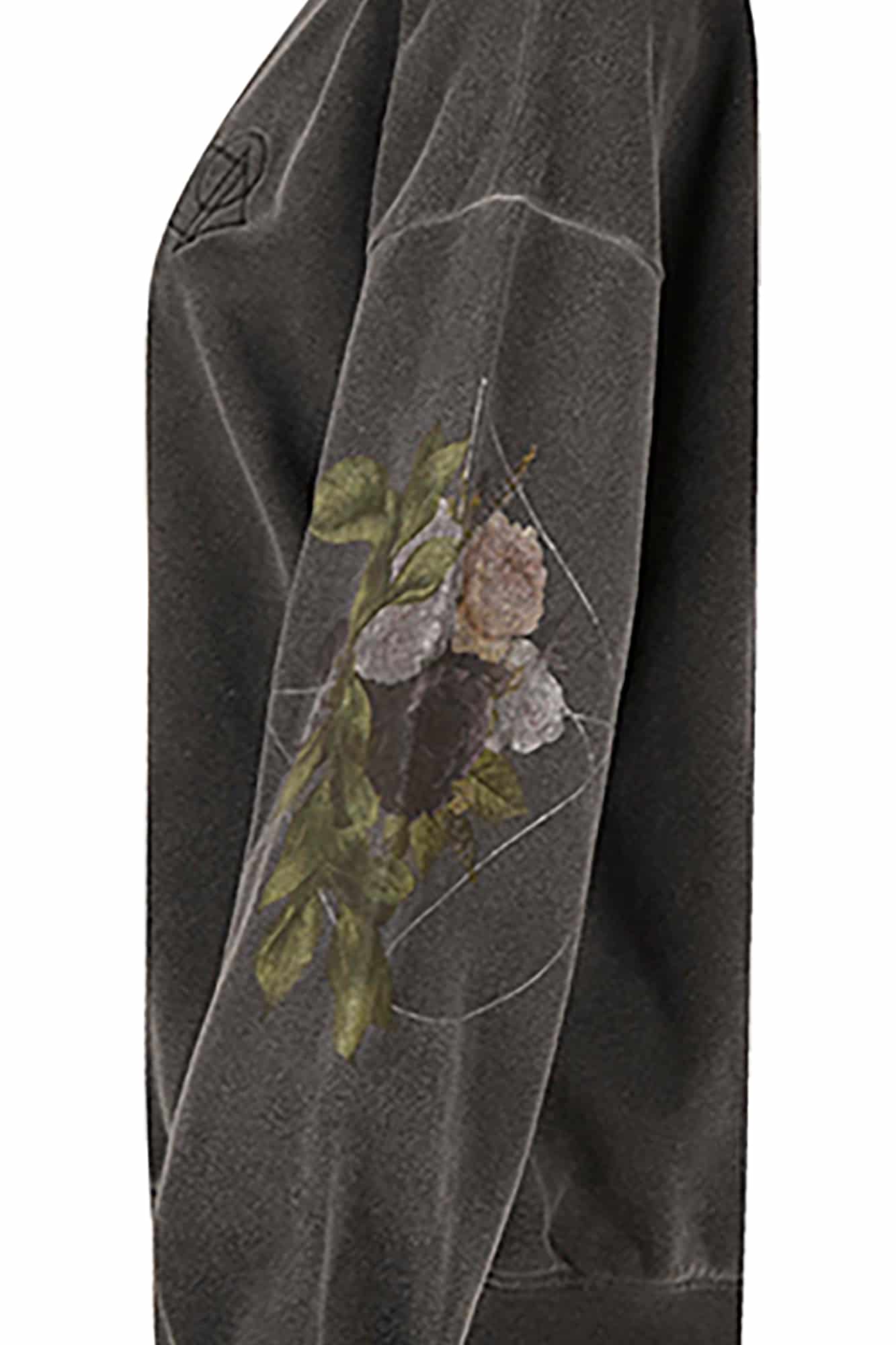 دورس زنانه آستین چاپ دار رنگرزی