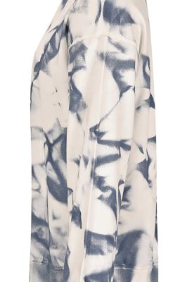 تیشرت زنانه آستین بلند رنگرزی شده