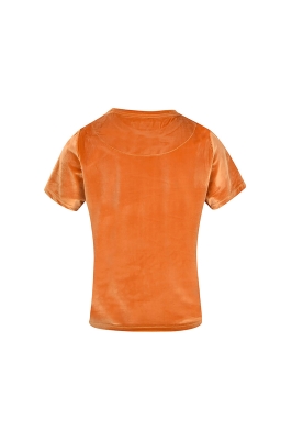 تیشرت آستین کوتاه زنانه مخمل