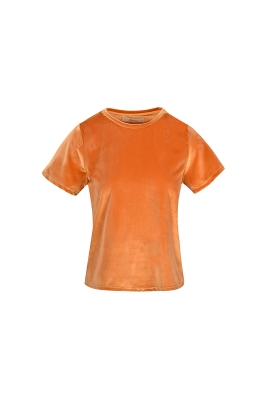 تیشرت آستین کوتاه زنانه مخمل