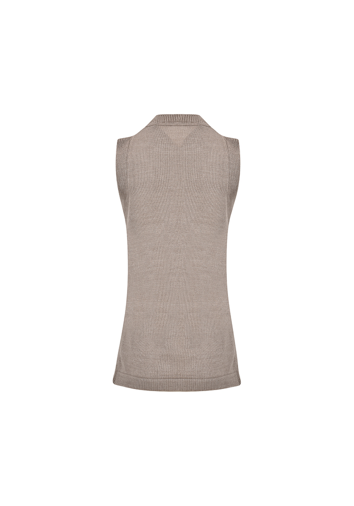 ژیله زنانه بافت بغل چاکدار