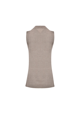 ژیله زنانه بافت بغل چاکدار