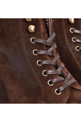 نیم بوت مردانه برش دار بند دار