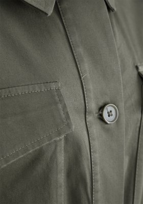 مانتو کتان کارگو