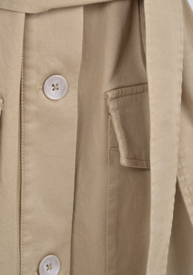 مانتو کتان کارگو