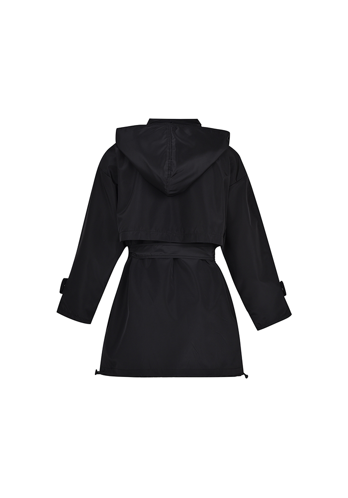 بارانی زیپ دار یوک دار