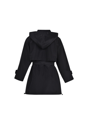 بارانی زیپ دار یوک دار