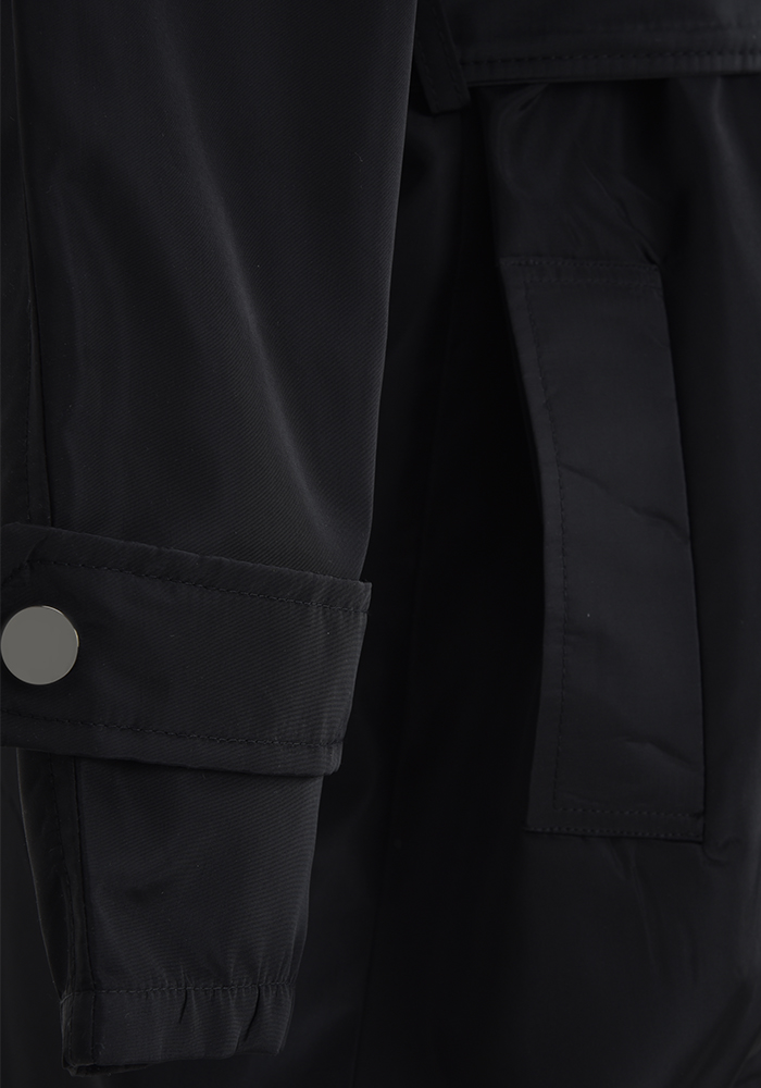 بارانی زیپ دار یوک دار