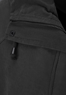 بارانی زنانه آستین رگلان کلاه دار