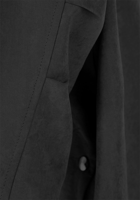 بارانی زنانه آستین رگلان کلاه دار