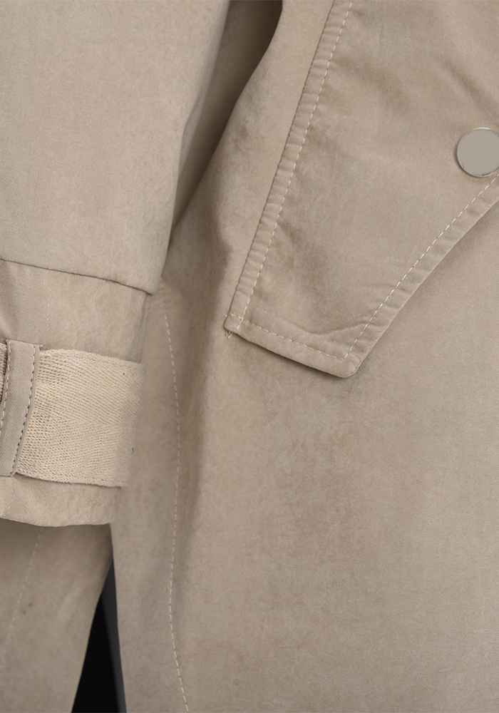 بارانی زنانه آستین رگلان کلاه دار