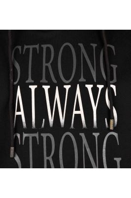 هودی چاپدار مشکی