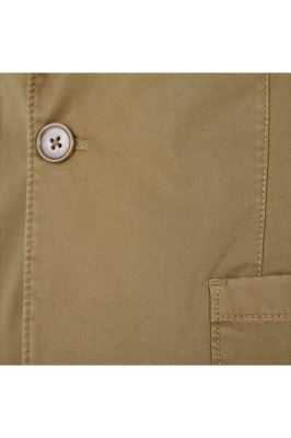 کت مردانه تک دکمه جیب از رو