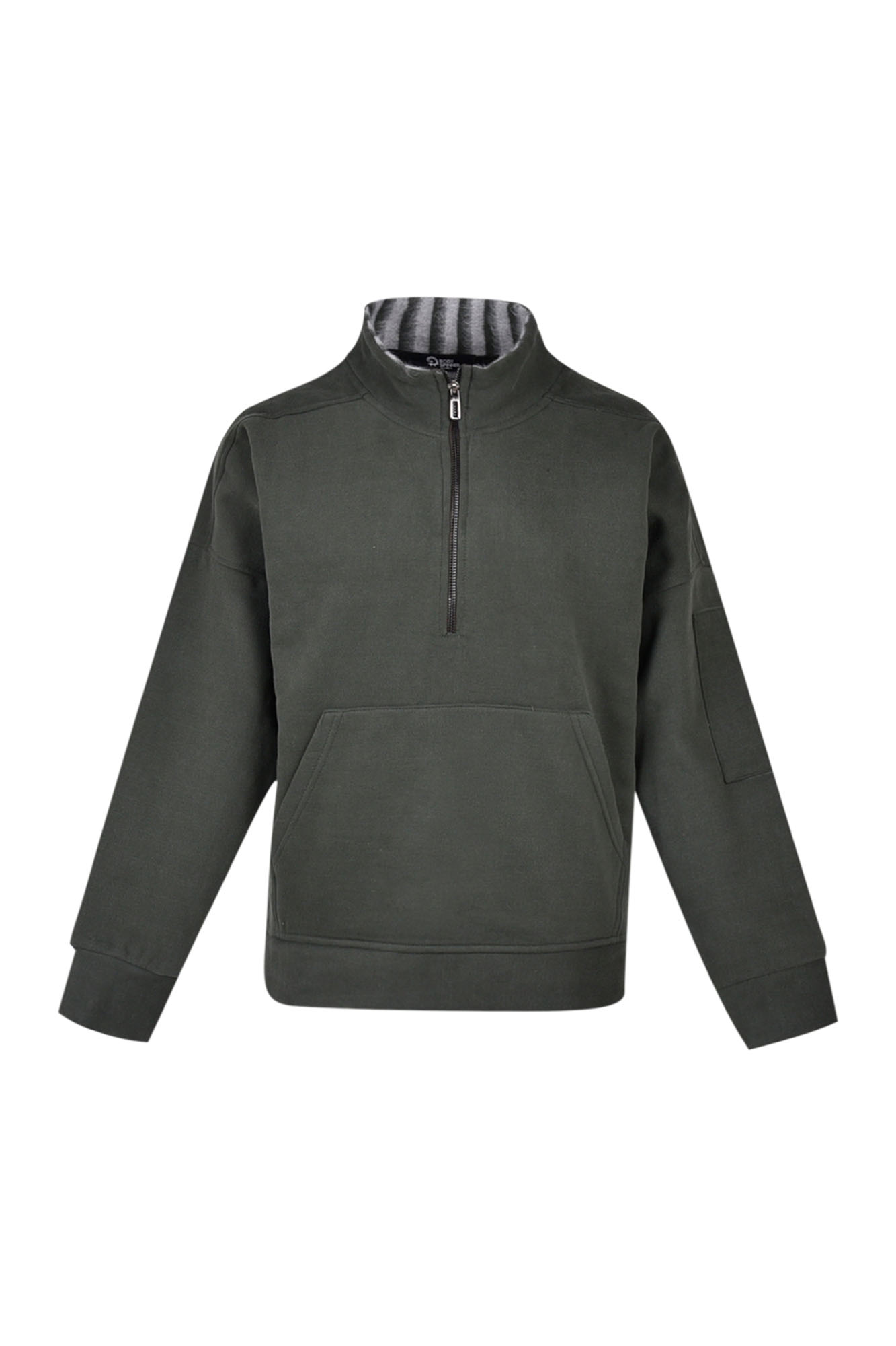 دورس آستین بلند زنانه نیم زیپ