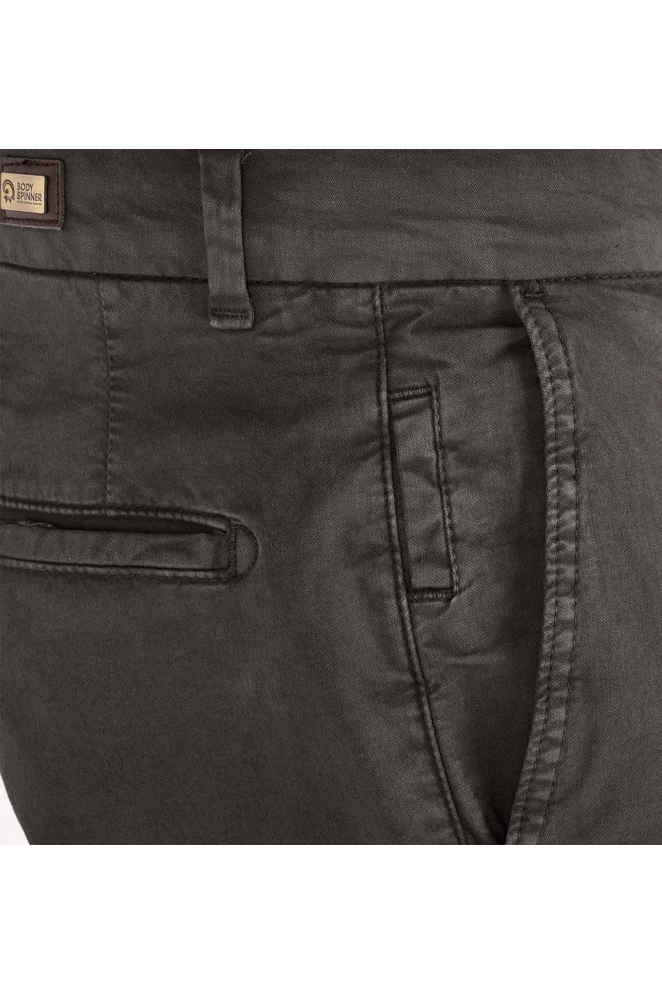 شلوار کتان اسلیم جیب کراس تک فیلتو