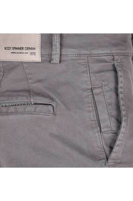 شلوار کتان اسلیم جیب کراس تک فیلتو