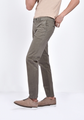 شلوار کتان اسلیم جیب کراس تک فیلتو