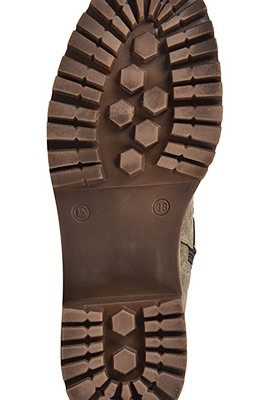 بوت زنانه چرم سنگی 2156