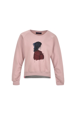 تیشرت آستین بلند چاپی