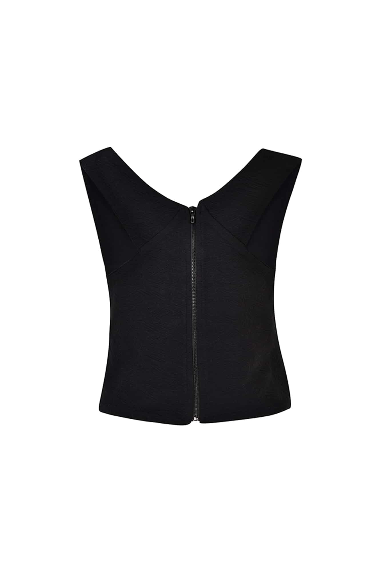 تاپ ژاکازد زیپ دار