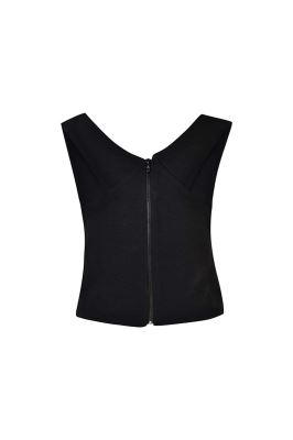 تاپ ژاکازد زیپ دار