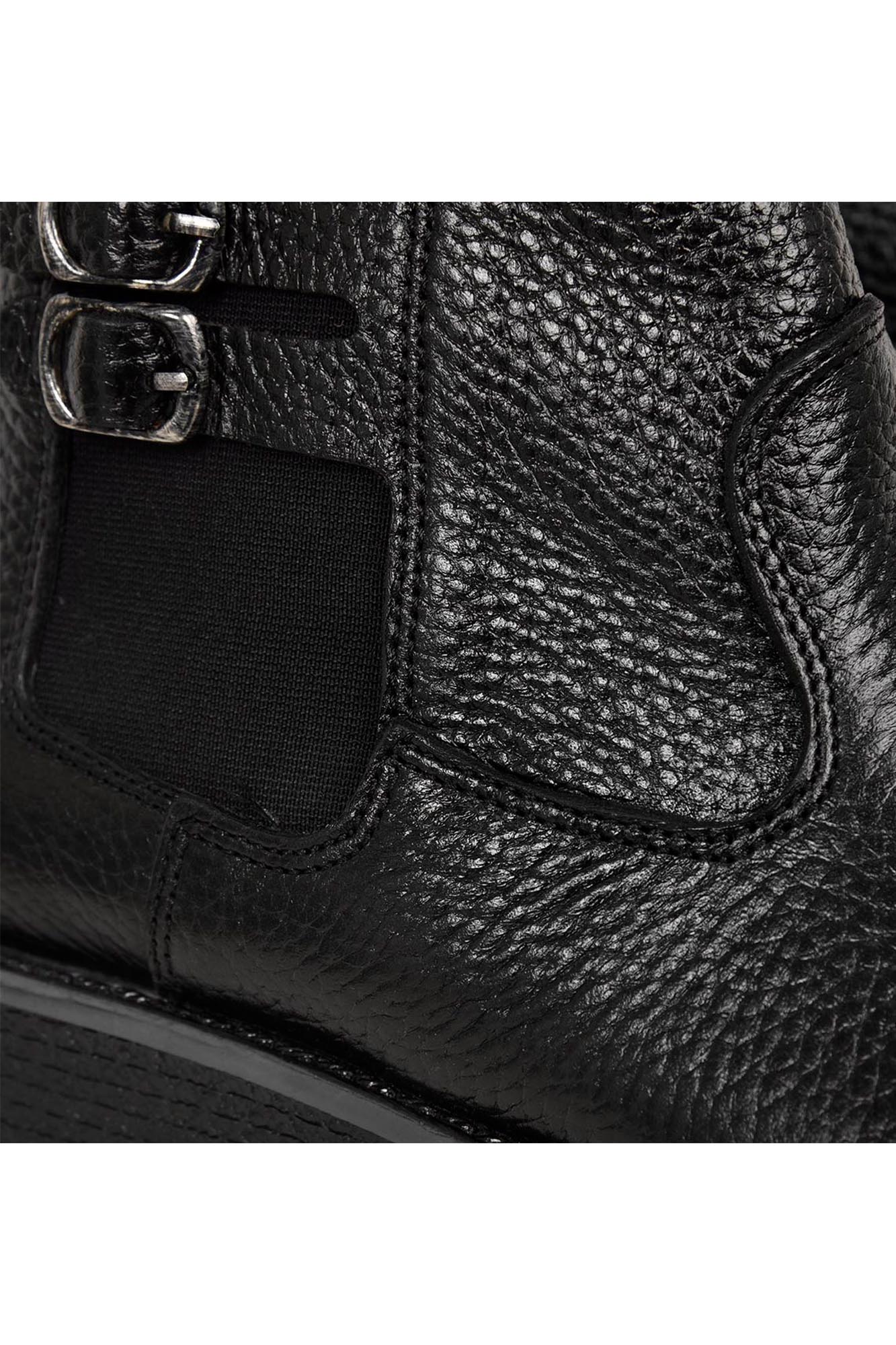 نیم بوت سگک دار مردانه