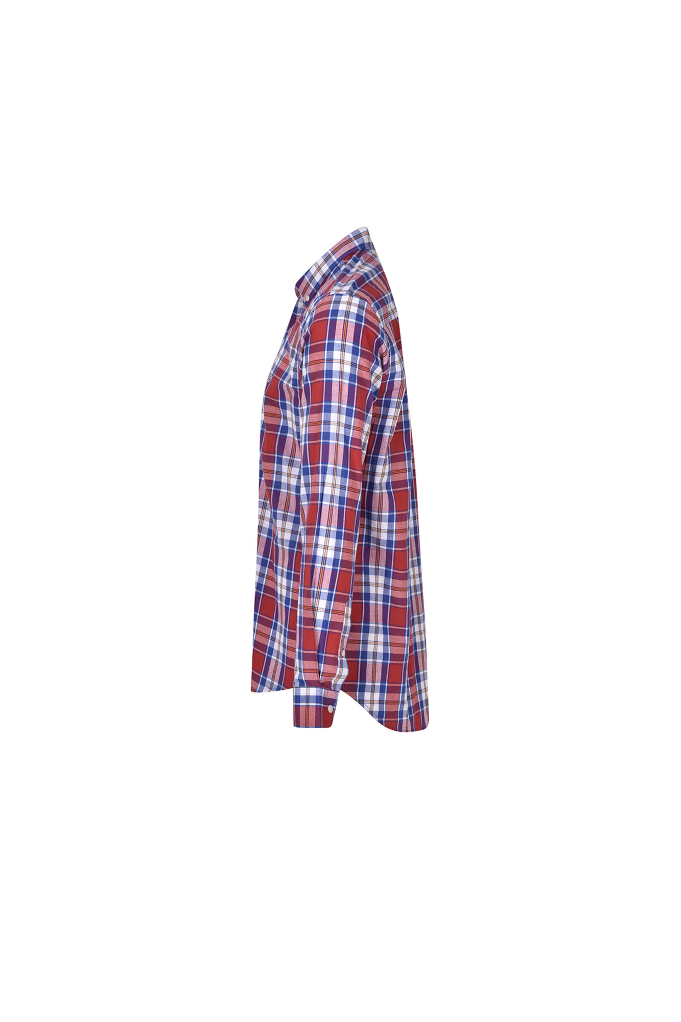 پیراهن چهارخونه آستین بلند رگولار فیت