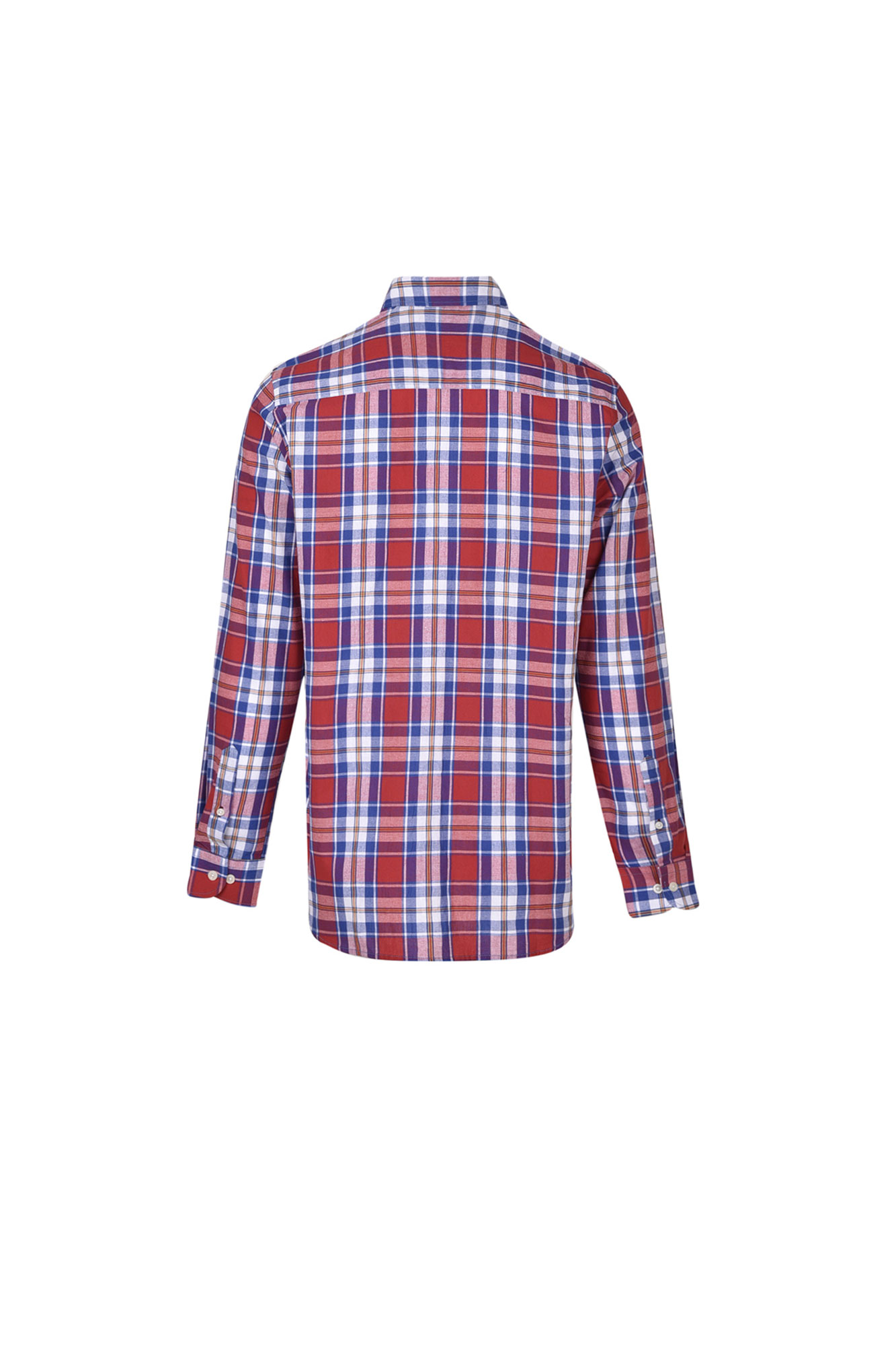 پیراهن چهارخونه آستین بلند رگولار فیت