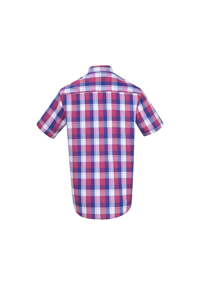 پیراهن چهارخانه آستین کوتاه