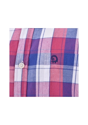 پیراهن چهارخانه آستین کوتاه