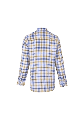 پیراهن چهارخونه آستین بلند رگولار فیت