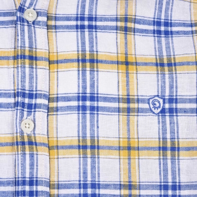 پیراهن چهارخونه آستین بلند رگولار فیت