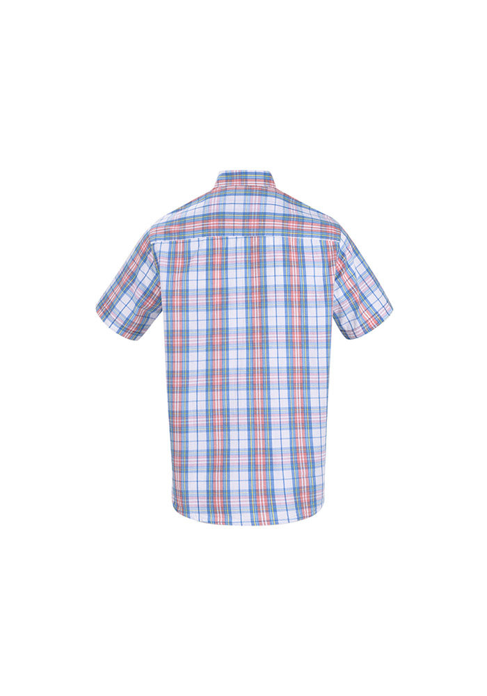 پیراهن چهارخانه آستین کوتاه