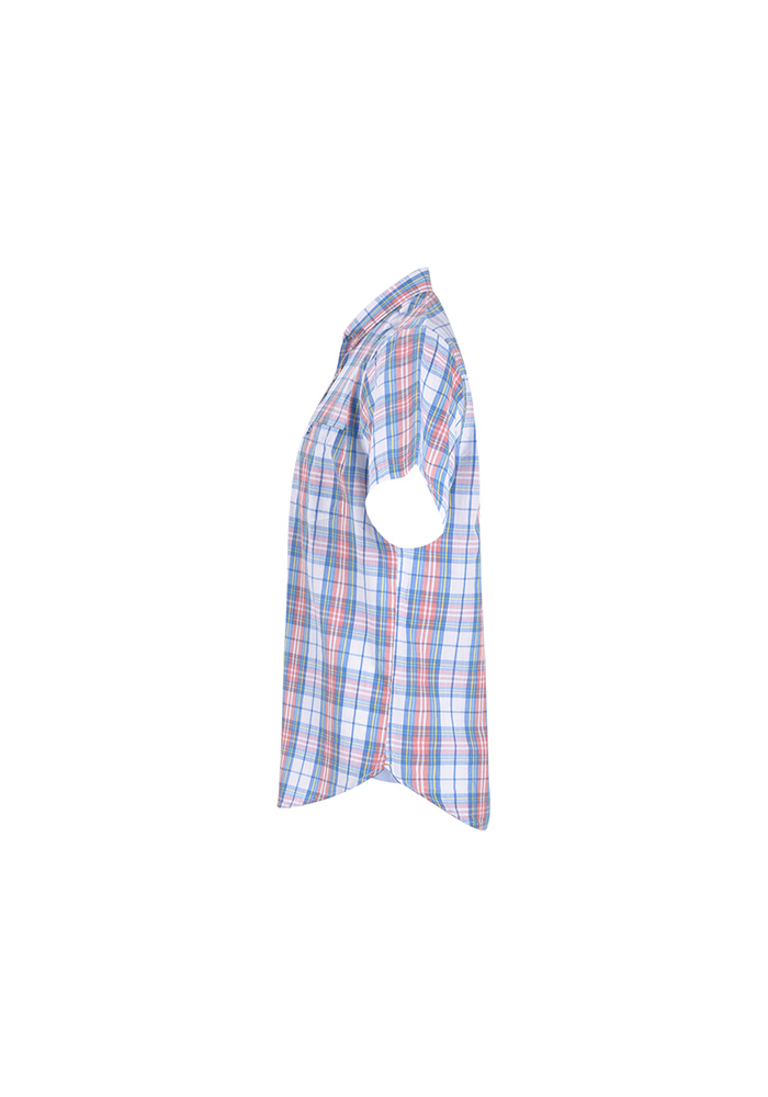 پیراهن چهارخانه آستین کوتاه