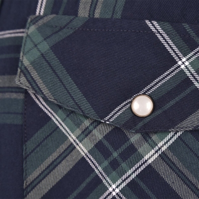 پیراهن مردانه دو جیب آستین بلند