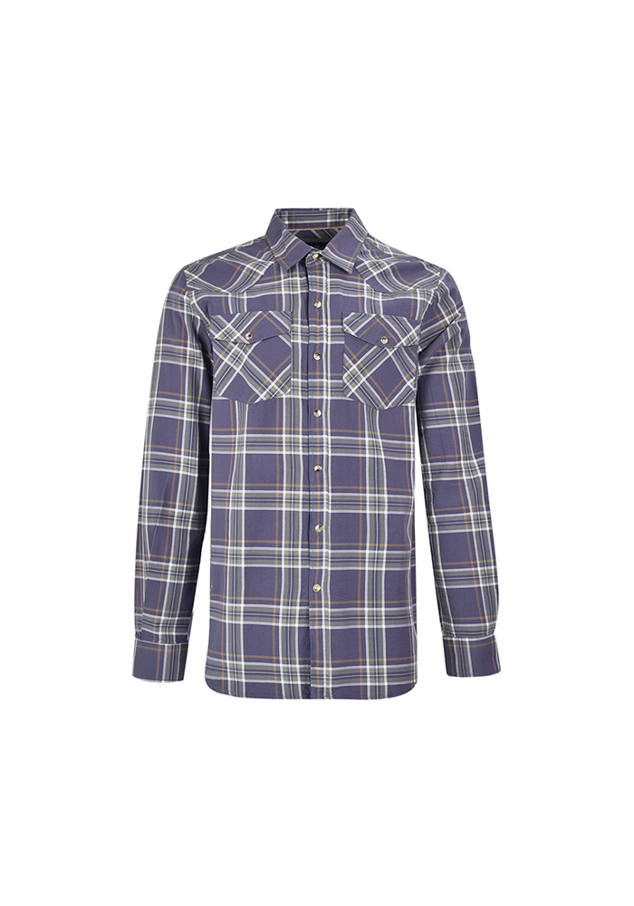 پیراهن مردانه دو جیب آستین بلند