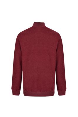 تیشرت آستین بلند نیم زیپ