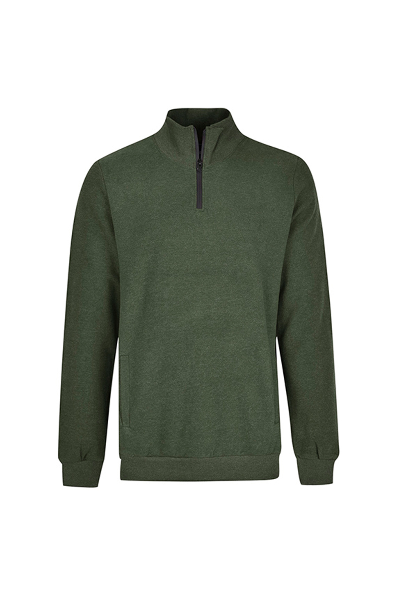 تیشرت آستین بلند نیم زیپ