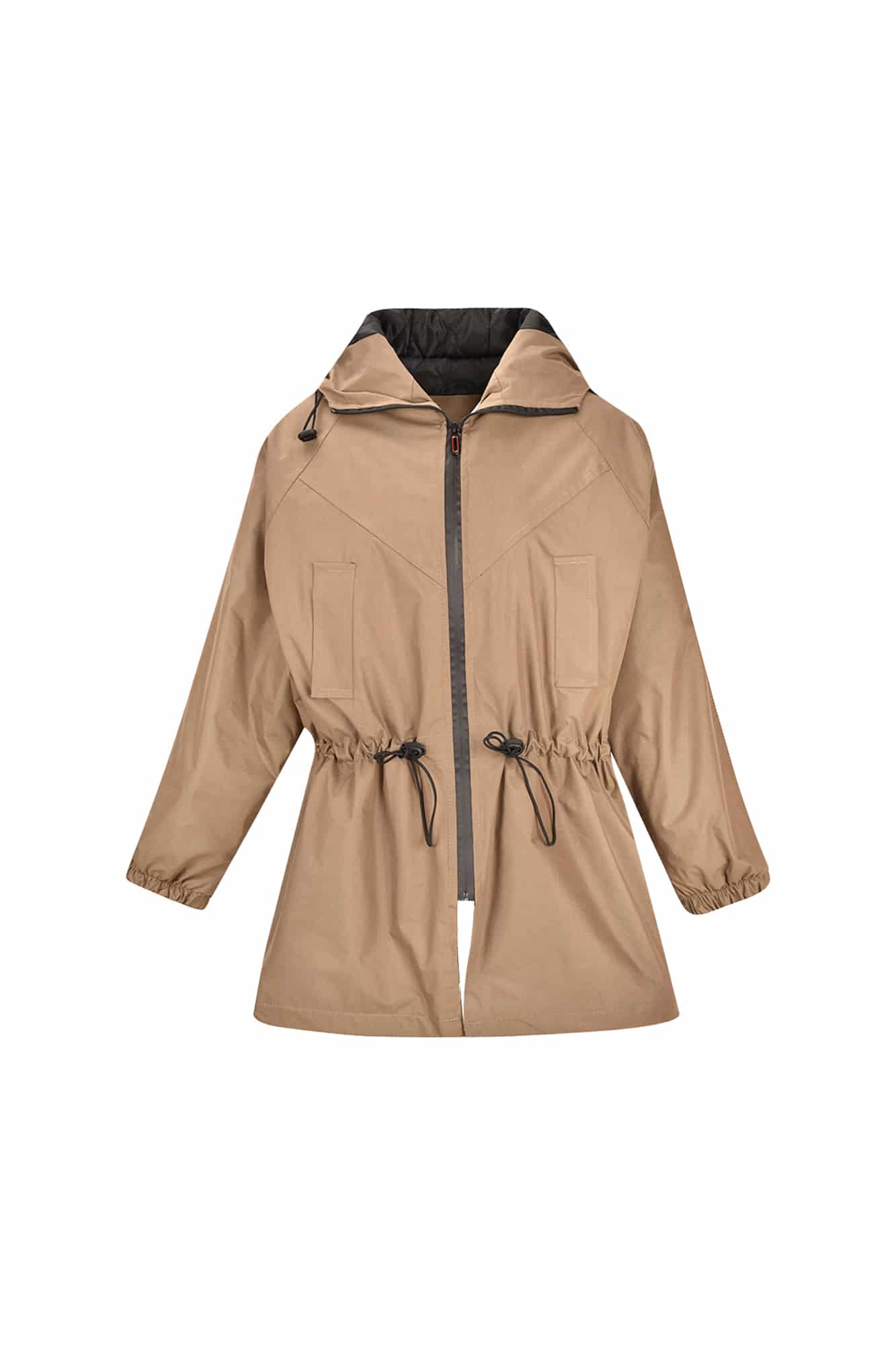 کاپشن کلاه دار زنانه